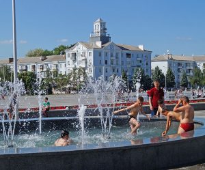 Вода в фонтанах Краматорска потенциально опасна для людей