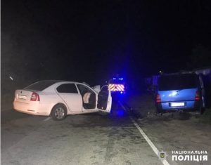 Возле Райгородка произошло ДТП с пятью пострадавшими