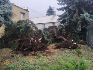 Оперативна інформація щодо ліквідації наслідків негоди на півночі Донецької області