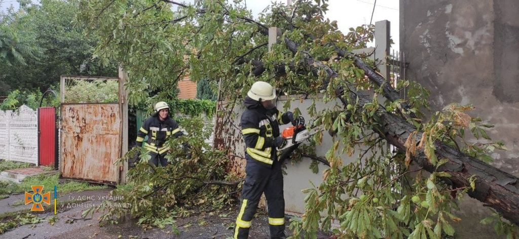 В результате непогоды в Дружковке погиб мужчина