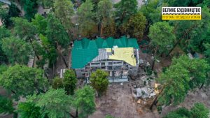 У Святогірську триває реконструкція санаторно-оздоровчого комплексу «Перлина Донеччини»