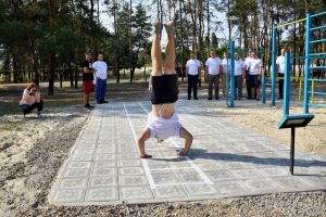 У Лимані відкрили чотирнадцятий в Донецькій області активний парк