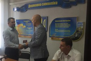 Вадим Лях приступил к работе в качестве руководителя Славянской городской военно-гражданской администрации