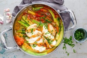 Тушеные кабачки с курицей: пошаговый рецепт вкусного блюда