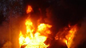 У Краматорську горів санпропускник хірургічного відділення міської лікарні № 1