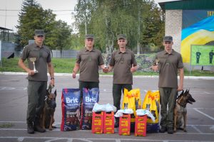 Визначилися переможці змагань з багатоборства кінологів в Східному ОТО