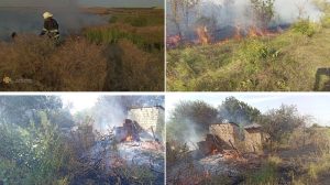 Лише за минулу добу на Донеччині сталося 37 пожеж: рятувальники закликають громадян бути обережними з вогнем