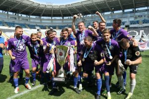 Футболісти «Слов’янськ АТО» – володарі історичного Кубка Захисників України