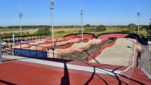 В Лимане завершено сооружение уникального в Украине велокомплексу