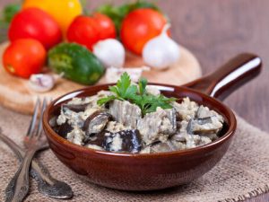 Баклажани зі смаком грибів. Простий рецепт смачної страви