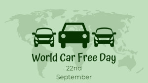 22 сентября – Всемирный день без автомобиля.