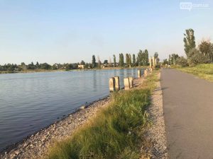 Газопровід на березі озера Вейсове майже перенесли