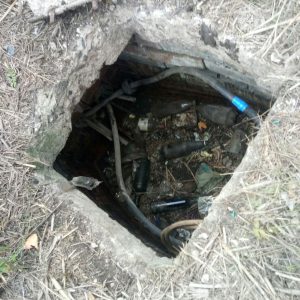 В Славянске патрульные обнаружили вероятного похитителя кабеля