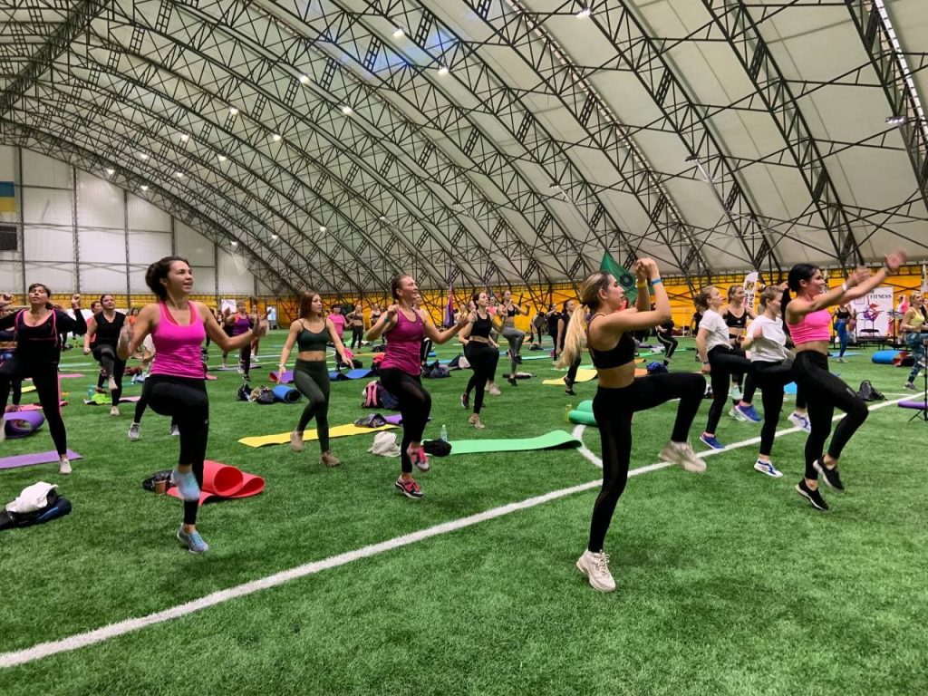 В Краматорске состоялся первый открытый фестиваль фитнеса