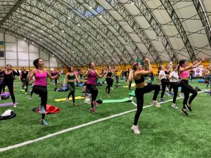 В Краматорске состоялся первый открытый фестиваль фитнеса