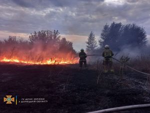 За выходные на Донетчине произошло 63 пожара