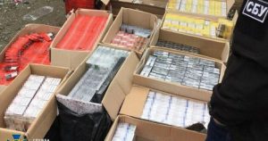 СБУ перекрыла канал сбыта контрафактных сигарет: он приносил дельцам миллионы