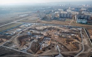 Строительство областной многопрофильной больницы третьего уровня в Краматорске идет по графику