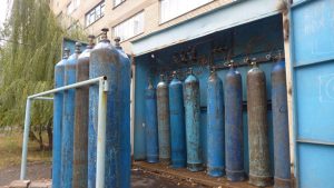 Поставщик кислорода для COVID-больниц Донетчины приостановил работу
