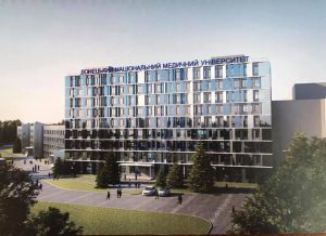 В Краматорске для медуниверситета реконструируют административное здание на территории СКМЗ