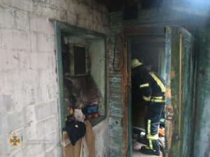 В Славянске при пожаре погибла женщина