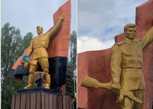 Наказали ли виновных за раскраску памятника на 9 мая в Славянске?