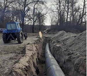 На Славкурорте завершаются работы по установке водопровода