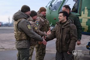 Саме зараз Донеччина зустрічає Президента України Володимира Зеленського