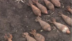 В Донецкой области нашли двести боеприпасов времен Второй мировой войны