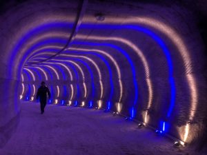 У Соледарі на глибині 288 метрів відкрили туристичний маршрут «Феєрія солі»