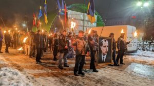 Марш на честь дня народження Бандери відбувся у Слов’янську Донецької області. ВІДЕО+ФОТОрепортаж