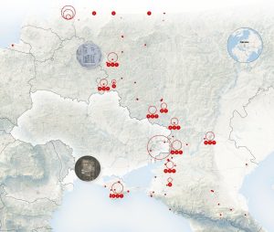В New York Times опубликовали карту расположения российских войск на границе Украины (ФОТО)