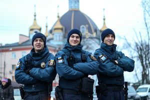 Гвардейцы будут заботиться о покое украинцев на Рождество