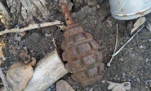 В Краматорске спасатели изъяли гранату