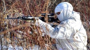 Более 100 российских снайперов проходят подготовку у границы с Украиной
