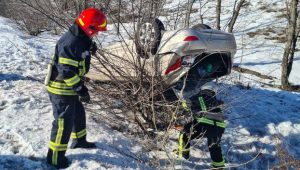 В Лимане после ДТП из кювета вытаскивали автомобили