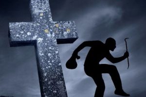 В Краматорске задержан вор кладбищенских оград