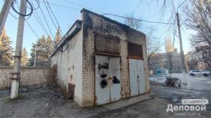 В Славянске горела подстанция. Район остался без света