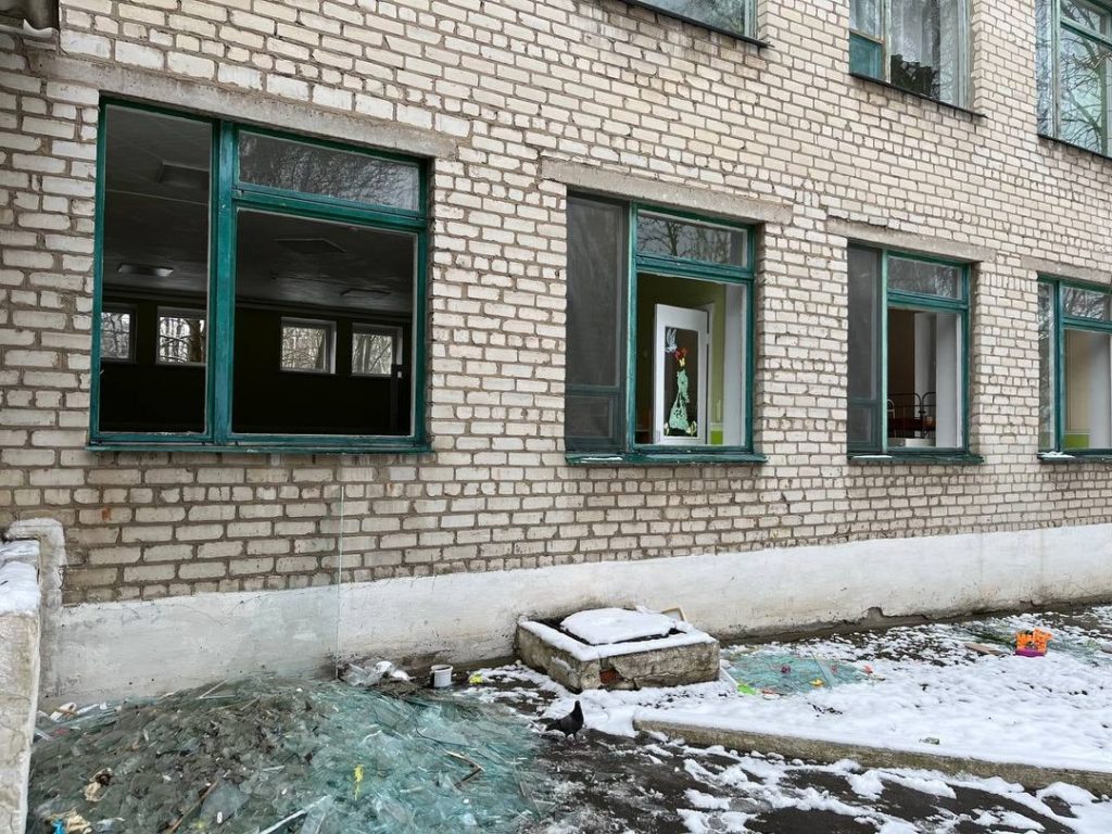 В Краматорске детский сад нуждается в восстановлении после взрыва российской ракеты