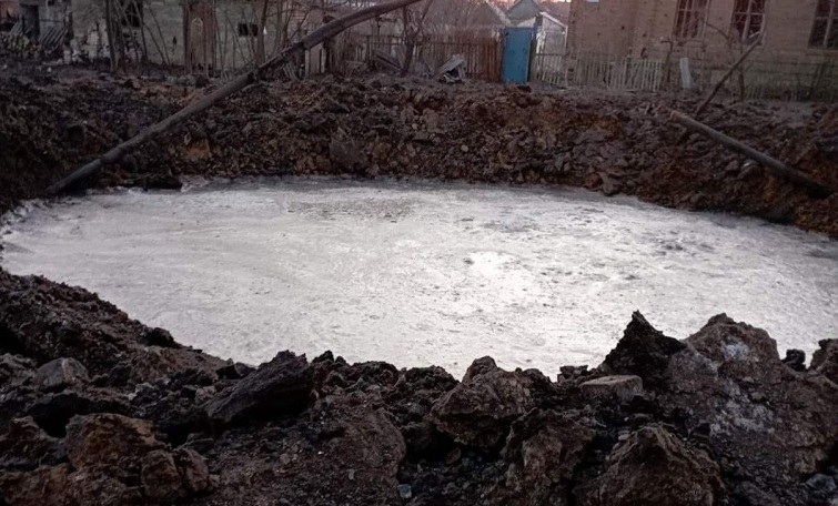 По Краматорску нанесен ракетный удар российскими оккупантами от которого два человека погибли