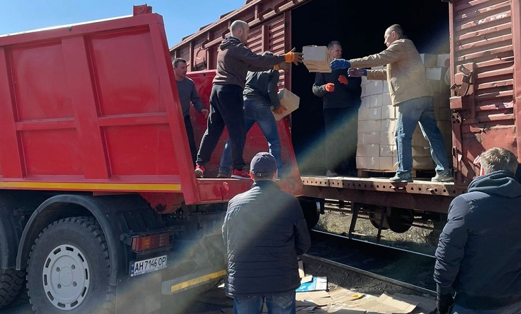В Донецкую область прибыло 237 тонн гуманитарной помощи от министерства соцполитики