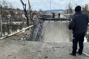 Между Святогорском и Богородичным взорвали мост