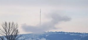 В Славянске обстреляли телевышку на Карачуне
