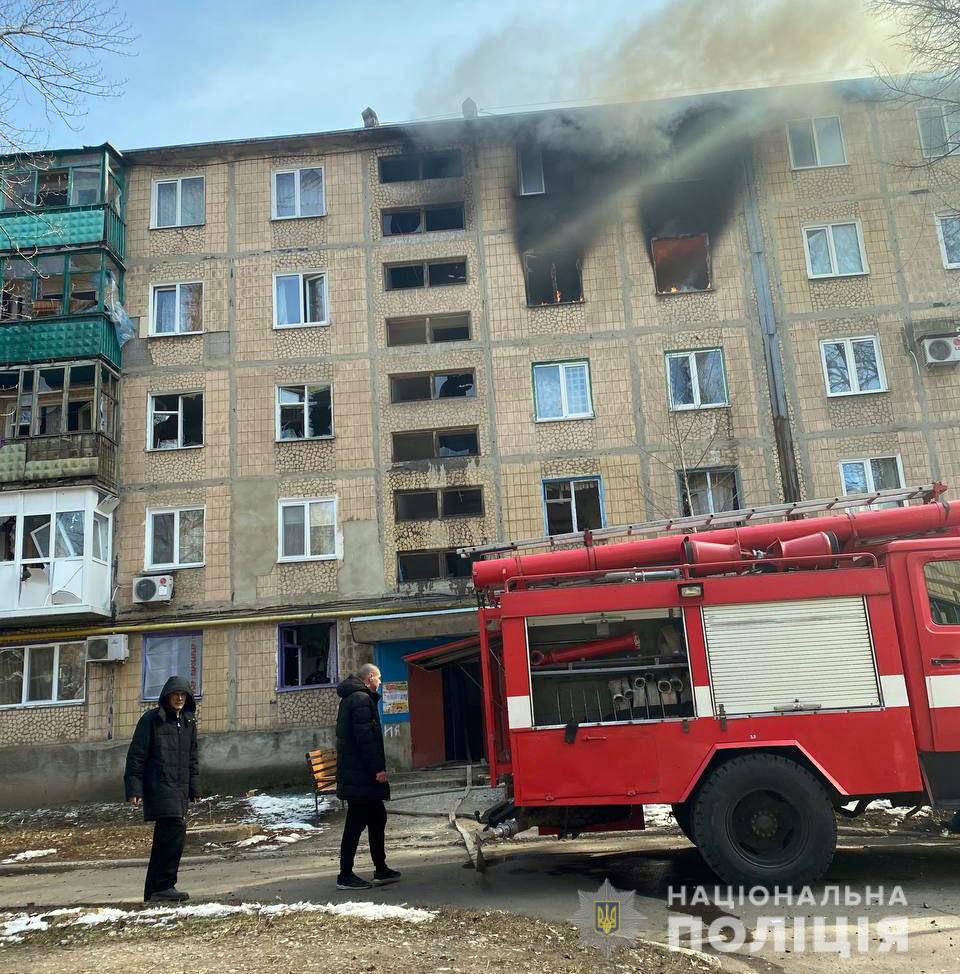 За добу обстрілів росіян зазнали 8 населених пунктів Донеччини