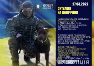 За добу обстрілів росіян зазнали 6 населених пунктів Донеччини