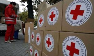 Для жителей Донецкой области Красный Крест направил 10 тонн гуманитарной помощи