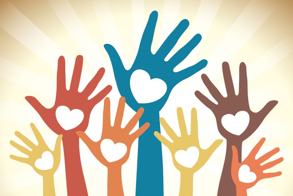 Подборка волонтеров в разных городах Украины