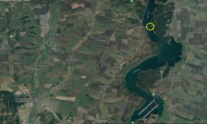 Окупанти планують зробити переправу через Оскільське водосховище на дорозі Борова-Ізюм (фото)