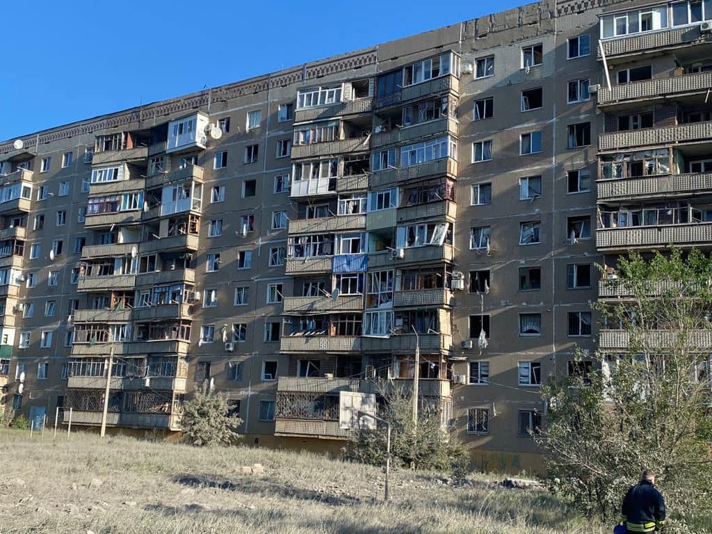 Вночі рашисти завдали ракетного удару по Краматорську. Фото