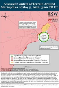 Штурм «Азовсталі» продовжувався за підтримки авіаударів та корабельної артилерії – американський інститут вивчення війни.
